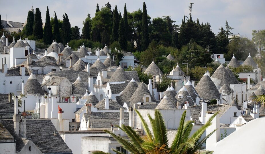 Trulli Dwellings in Puglia